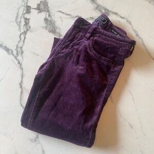 Guess velour stretch jeans size 24